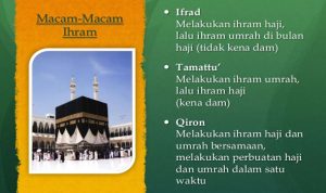 3 macam haji