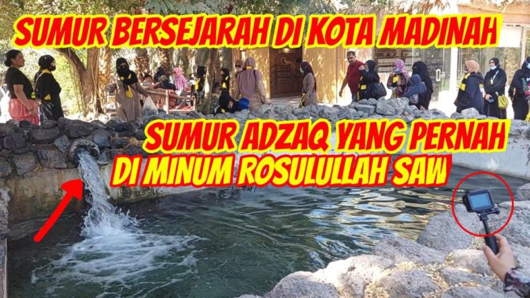 sumur adzaq, mata air kegembiraan