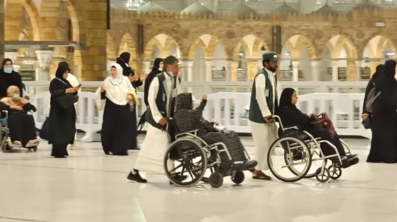 Mudahnya Sewa Kursi Roda Di Masjidil Haram Untuk Jamaah